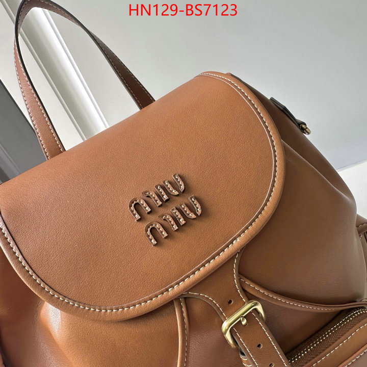 Miu Miu Bags(4A)-Backpack- aaaaa ID: BS7123