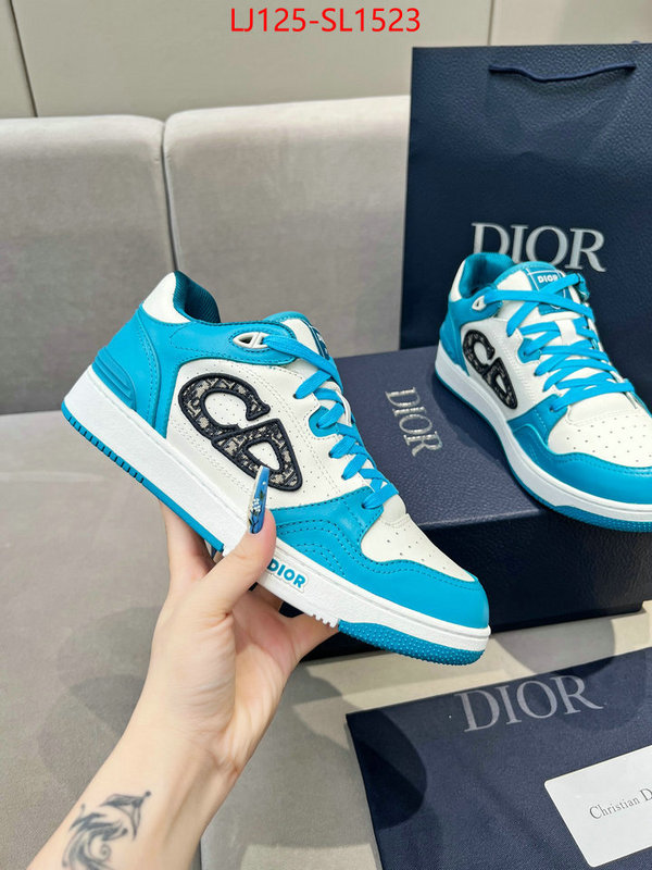 Men shoes-Dior copy aaaaa ID: SL1523 $: 125USD
