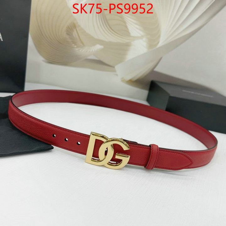 Belts-DG replcia cheap ID: PS9952 $: 75USD