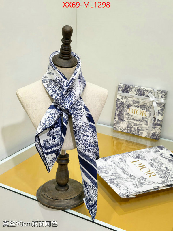 Scarf-Dior designer fashion replica ID: ML1298 $: 69USD