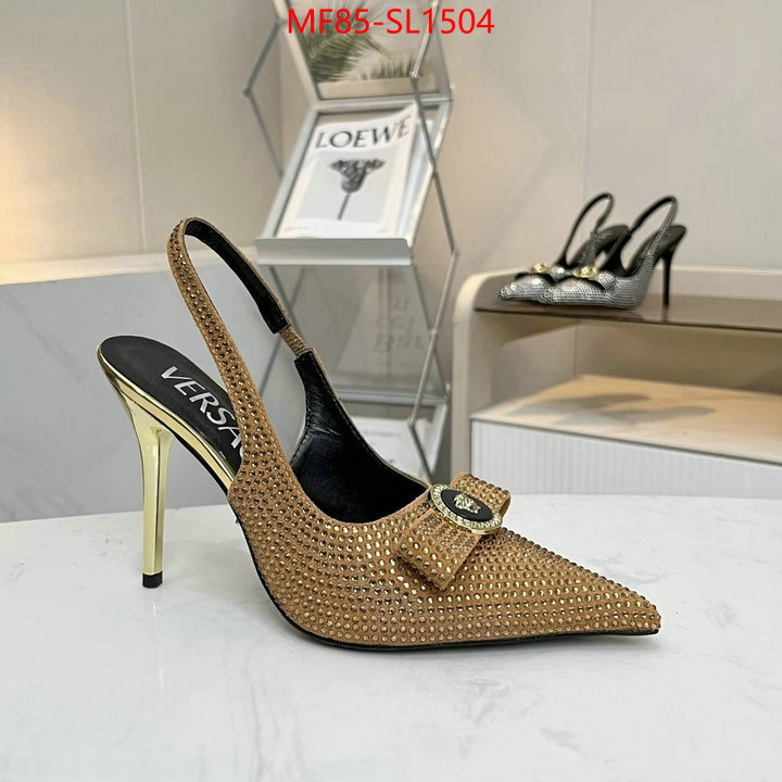 Women Shoes-Versace 2024 aaaaa replica customize ID: SL1504 $: 85USD