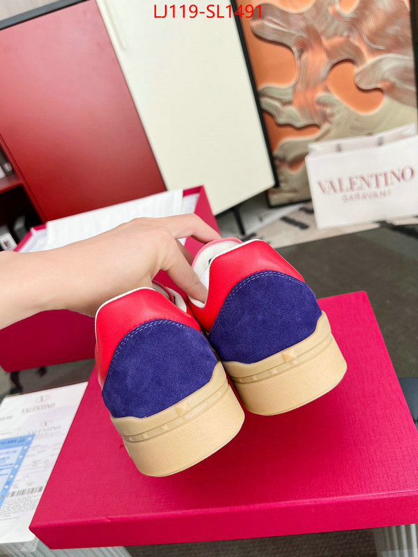Men Shoes-Valentino high quality replica designer ID: SL1491 $: 129USD
