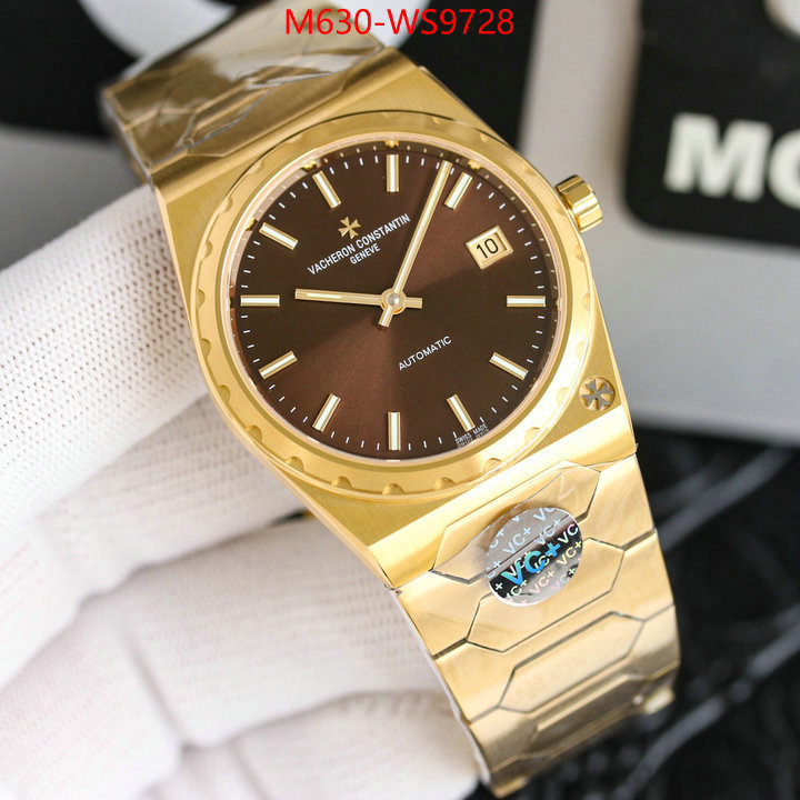 Watch(TOP)-Vacheron Constantin flawless ID: WS9728 $: 630USD
