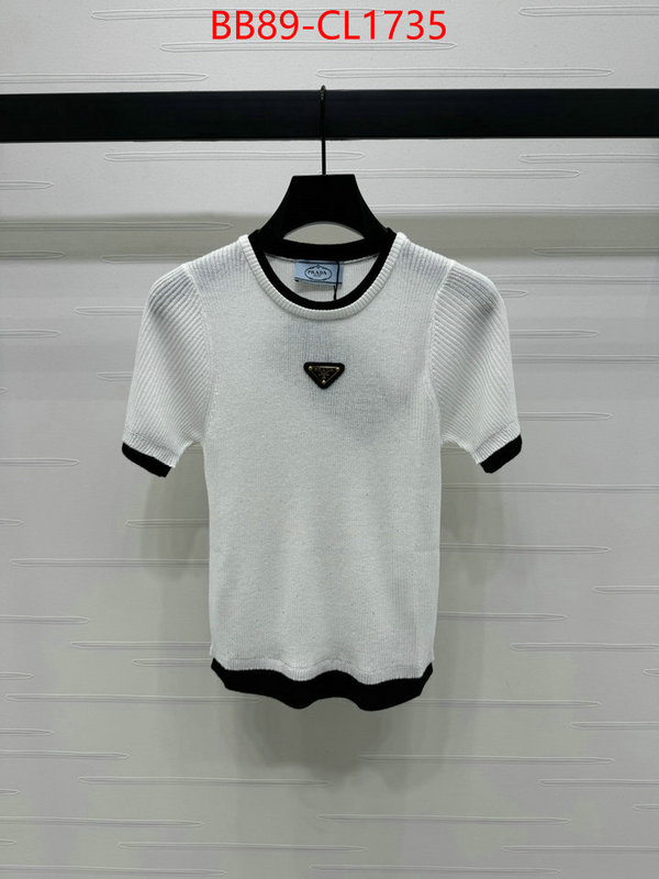 Clothing-Prada new designer replica ID: CL1735 $: 89USD