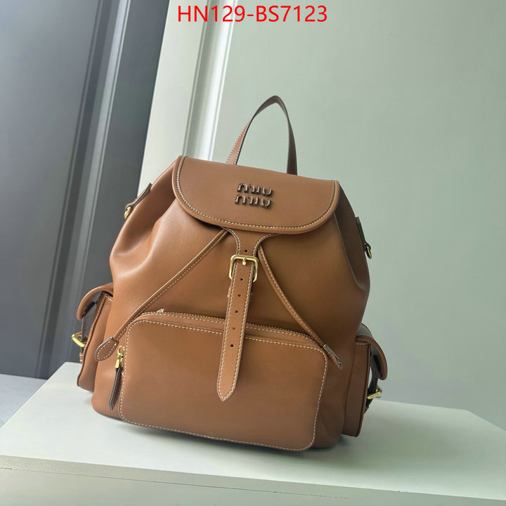 Miu Miu Bags(4A)-Backpack- aaaaa ID: BS7123