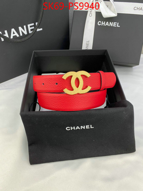 Belts-Chanel top sale ID: PS9940 $: 69USD