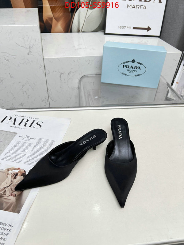Women Shoes-Prada best fake ID: SS9916 $: 105USD