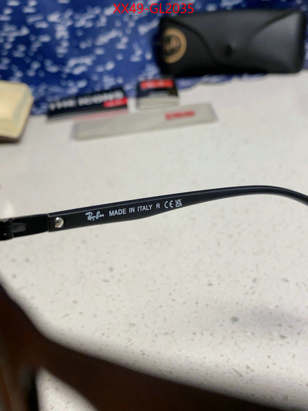 Glasses-RayBan buy the best high quality replica ID: GL2035 $: 49USD
