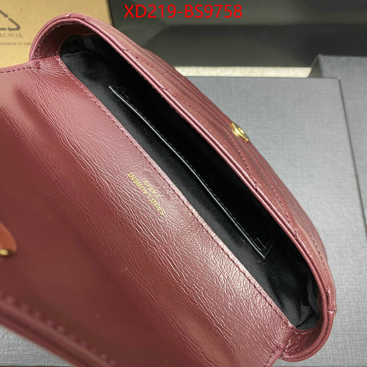 YSL Bags(TOP)-Crossbody- buy high-quality fake ID: BS9758 $: 219USD,