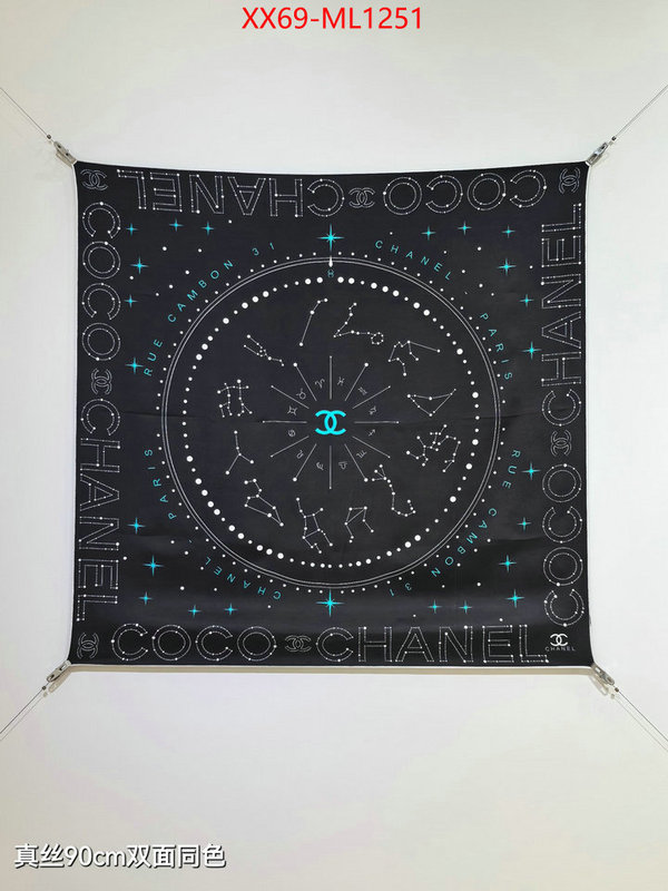 Scarf-Chanel shop now ID: ML1251 $: 69USD