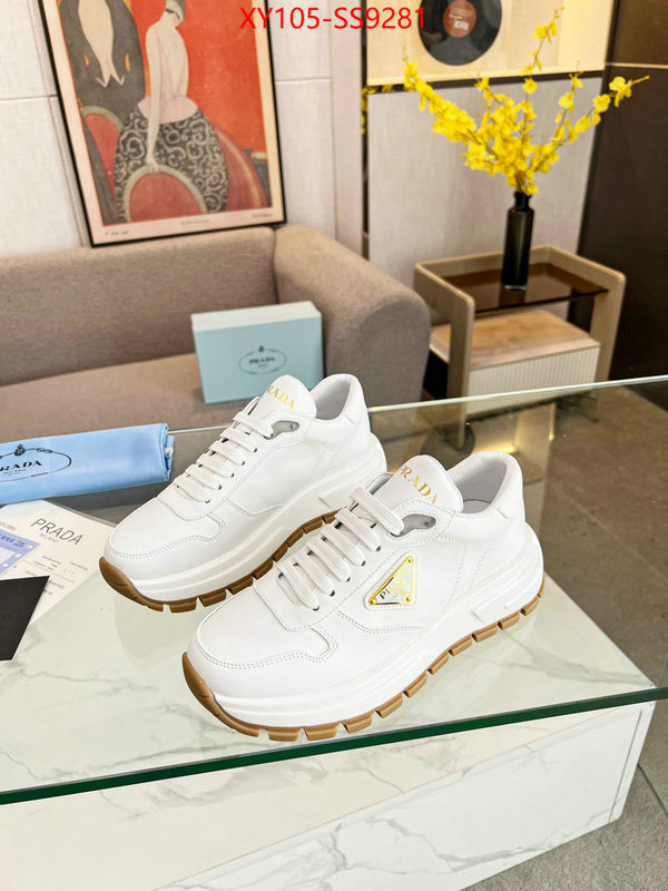 Men shoes-Prada luxury fashion replica designers ID: SS9281 $: 105USD