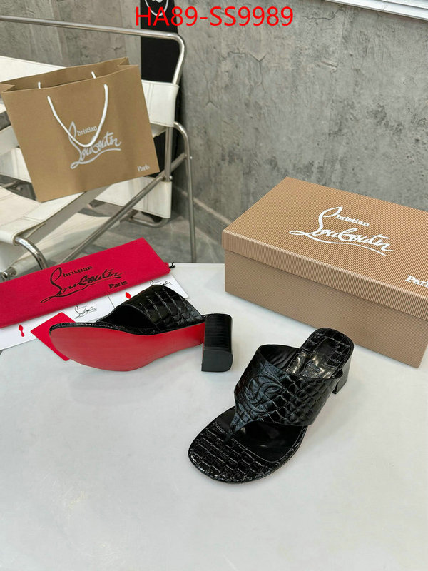 Women Shoes-Christian Louboutin shop the best high quality ID: SS9989 $: 89USD