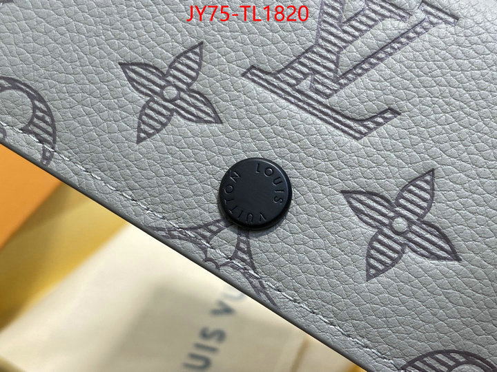 LV Bags(TOP)-Wallet hot sale ID: TL1820 $: 75USD,