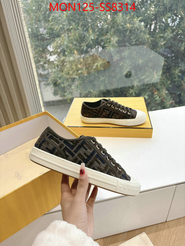 Men Shoes-Fendi best aaaaa ID: SS8314 $: 125USD