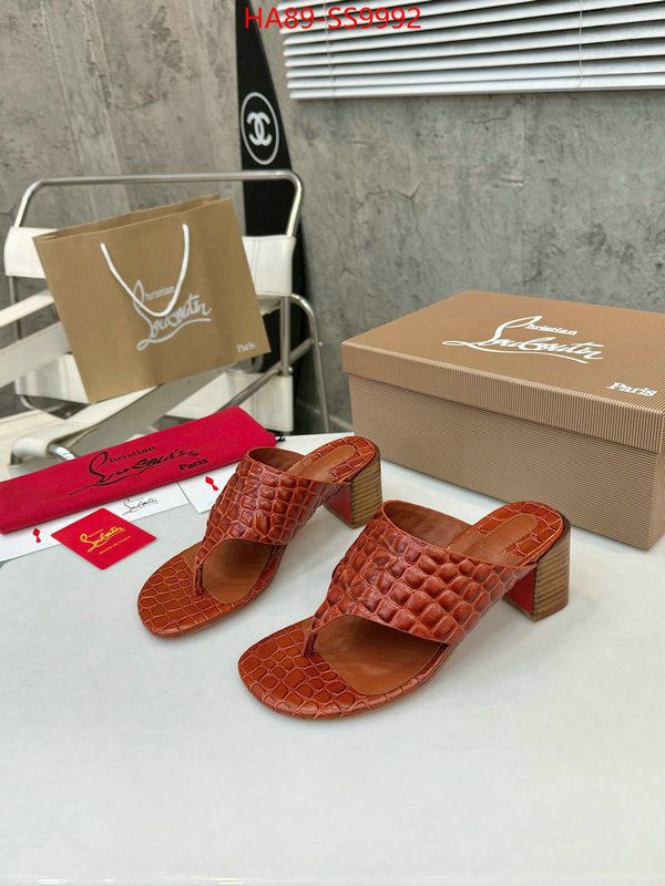 Women Shoes-Christian Louboutin top quality ID: SS9992 $: 89USD