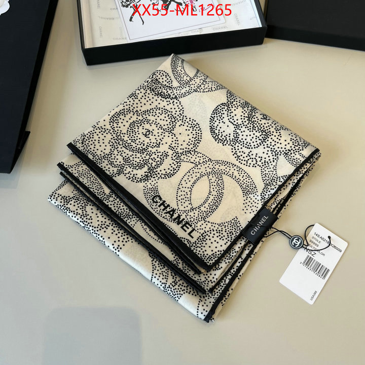 Scarf-Chanel wholesale designer shop ID: ML1265 $: 55USD