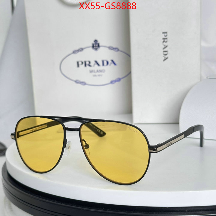 Glasses-Prada top quality designer replica ID: GS8888 $: 55USD