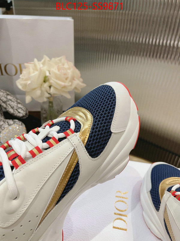 Men shoes-Dior aaaaa replica ID: SS9871 $: 125USD