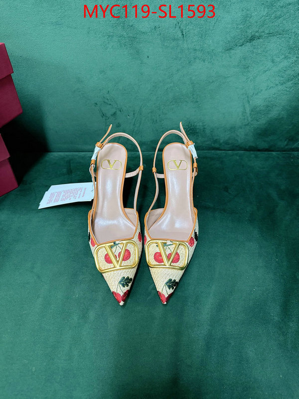 Women Shoes-Valentino designer fake ID: SL1593 $: 119USD