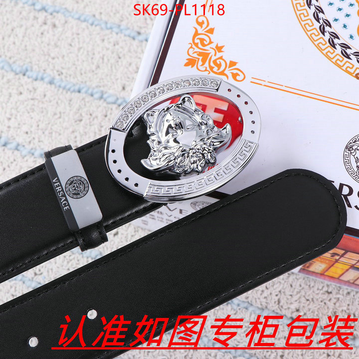 Belts-Versace luxury cheap ID: PL1118 $: 69USD