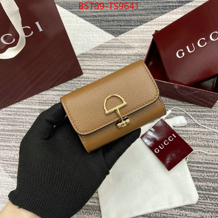 Gucci Bags(TOP)-Wallet- replica shop ID: TS9641 $: 89USD,