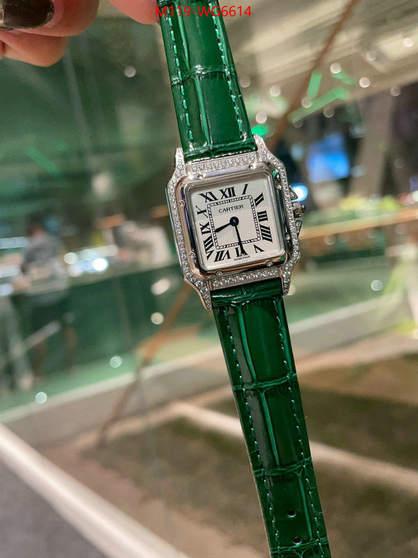 Watch(4A)-Cartier replica shop ID: WG6614 $: 119USD