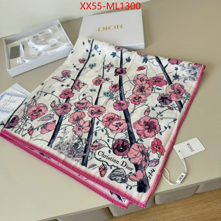 Scarf-Dior what is a counter quality ID: ML1300 $: 55USD
