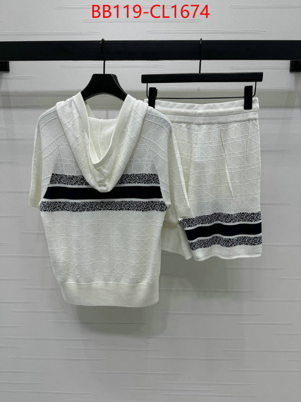 Clothing-Dior replicas ID: CL1674 $: 119USD