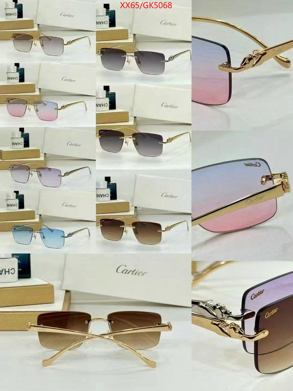 Glasses-Cartier good quality replica ID: GK5068 $: 65USD
