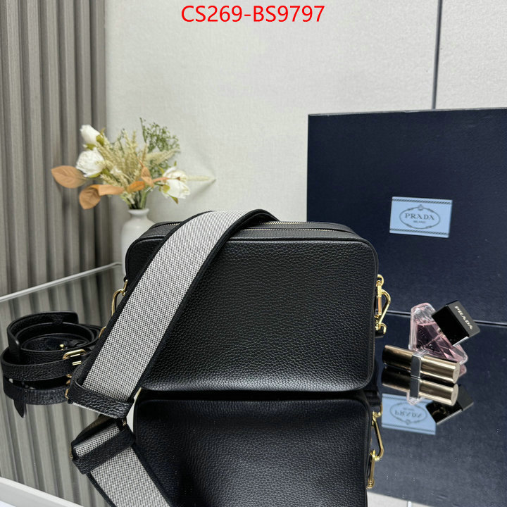 Prada Bags(TOP)-Crossbody- what is a counter quality ID: BS9797 $: 269USD,