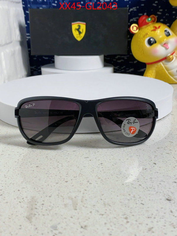 Glasses-RayBan top designer replica ID: GL2043 $: 45USD