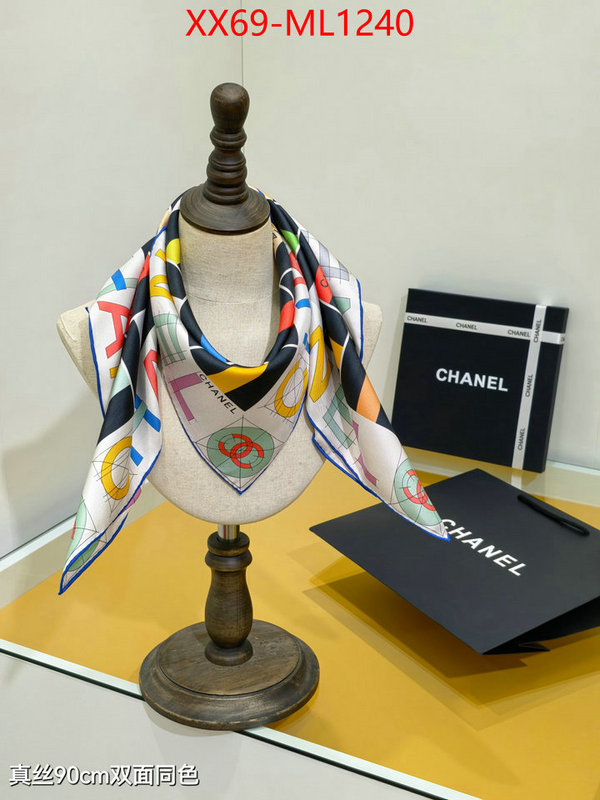 Scarf-Chanel buy cheap replica ID: ML1240 $: 69USD