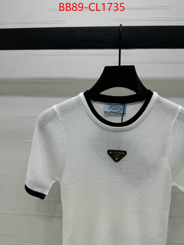 Clothing-Prada new designer replica ID: CL1735 $: 89USD