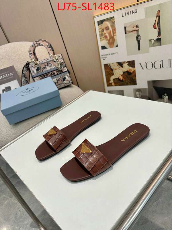 Women Shoes-Prada shop designer ID: SL1483 $: 75USD