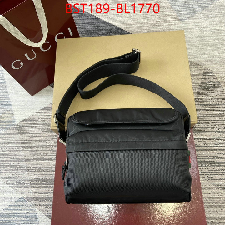 Gucci Bags(TOP)-Crossbody- buy top high quality replica ID: BL1770 $: 189USD,