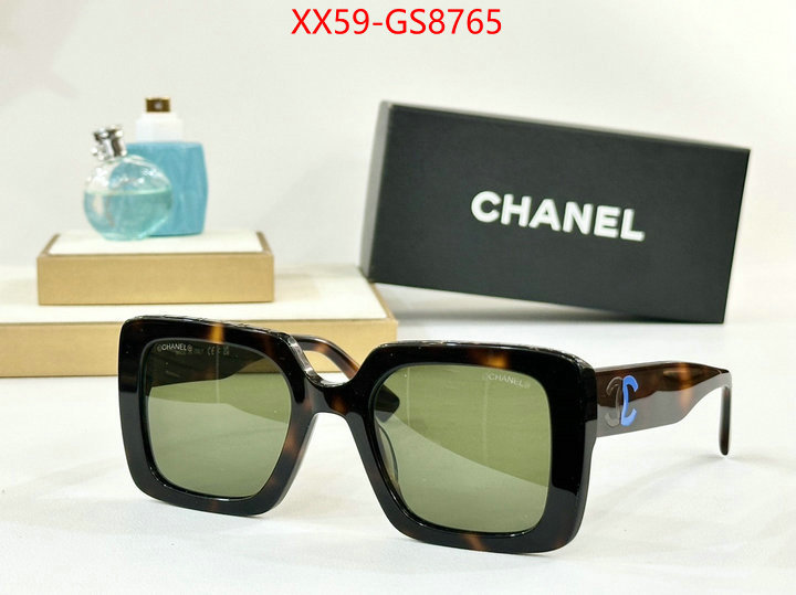 Glasses-Chanel 1:1 replica wholesale ID: GS8765 $: 59USD