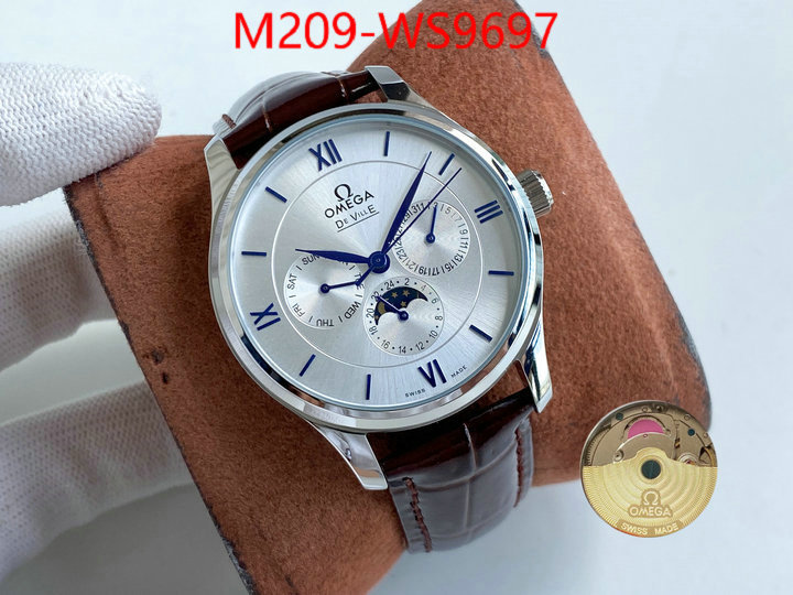 Watch(TOP)-Omega where can i buy the best quality ID: WS9697 $: 209USD