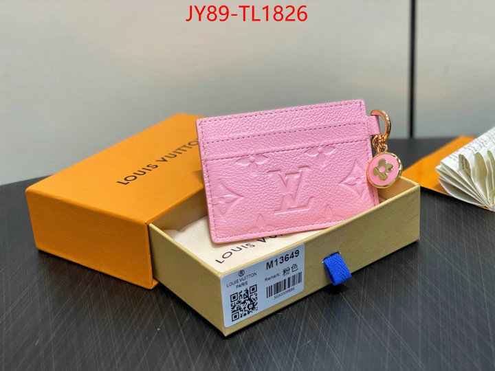 LV Bags(TOP)-Wallet buy high quality cheap hot replica ID: TL1826 $: 89USD,