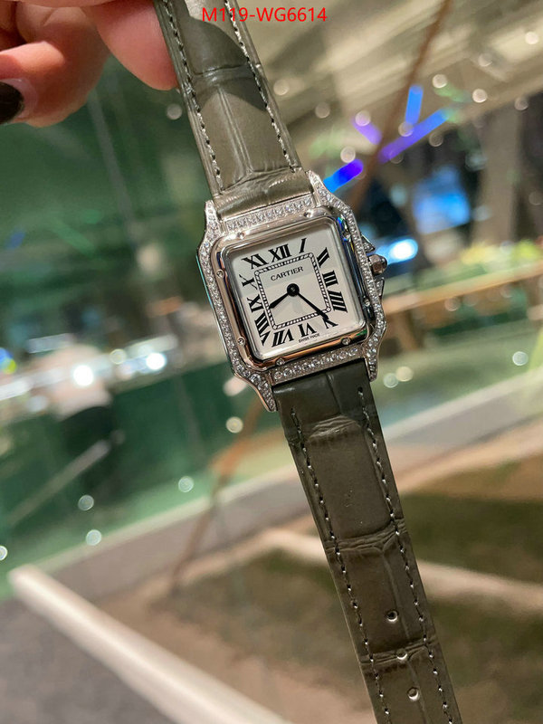 Watch(4A)-Cartier replica shop ID: WG6614 $: 119USD