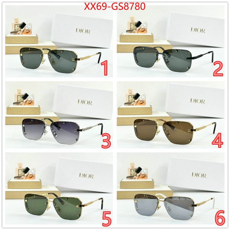 Glasses-Dior customize the best replica ID: GS8780 $: 69USD