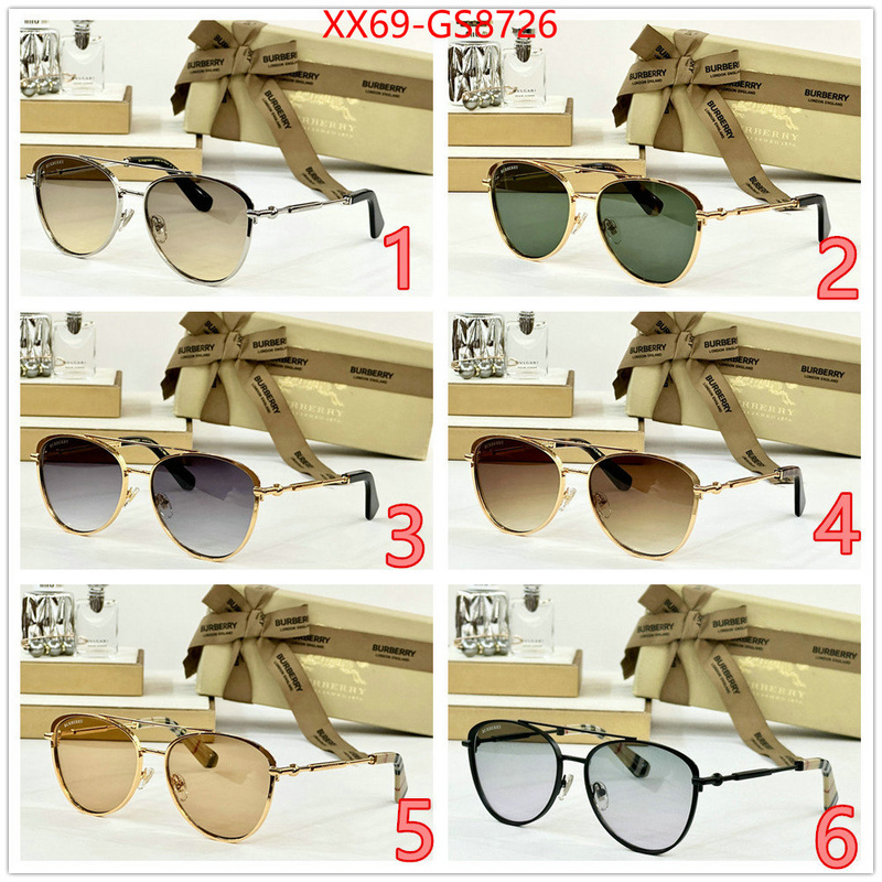 Glasses-Burberry replica 1:1 high quality ID: GS8726 $: 69USD