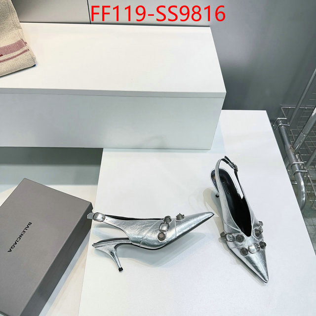 Women Shoes-Balenciaga top quality designer replica ID: SS9816 $: 119USD