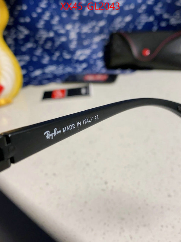 Glasses-RayBan top designer replica ID: GL2043 $: 45USD