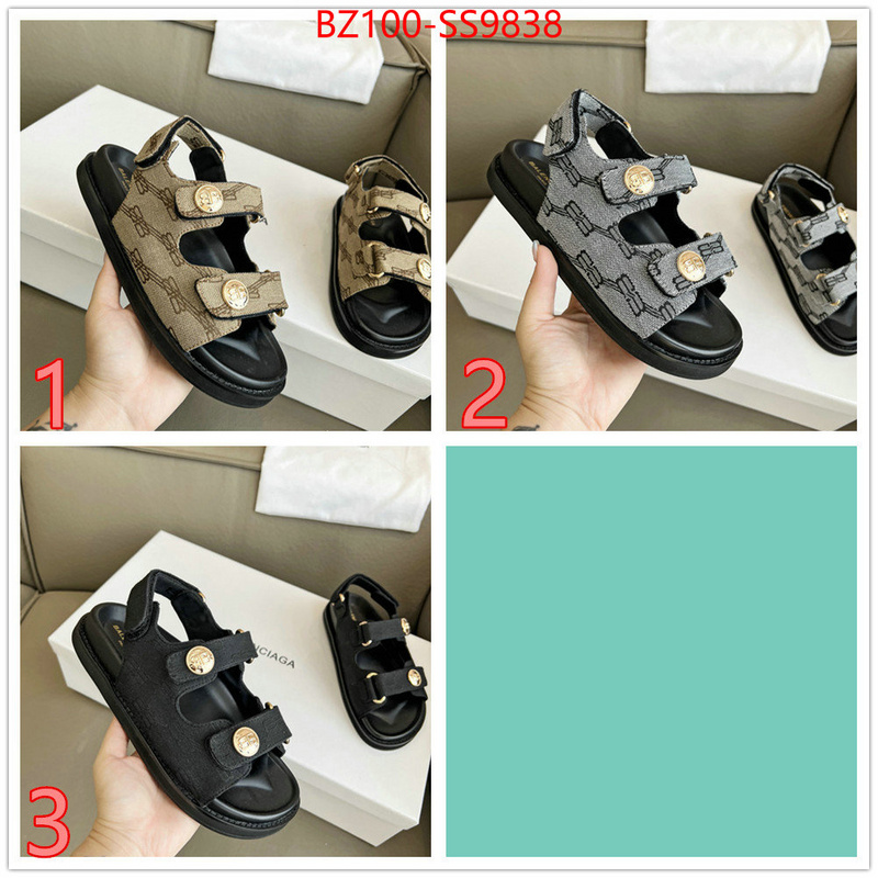 Women Shoes-Balenciaga exclusive cheap ID: SS9838 $: 100USD