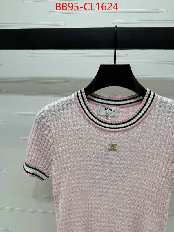 Clothing-Chanel what is top quality replica ID: CL1624 $: 95USD