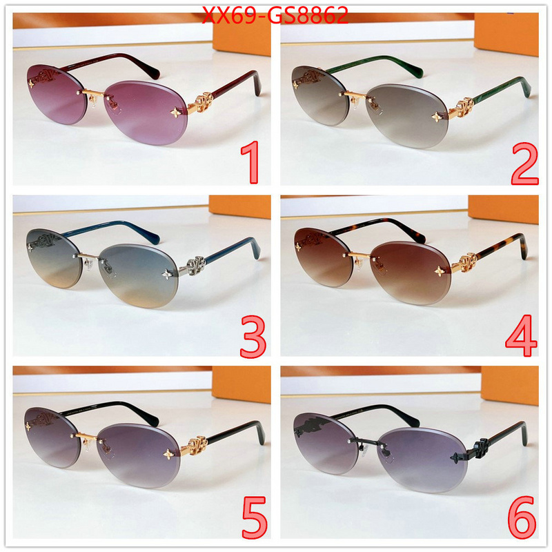 Glasses-LV high quality designer ID: GS8862 $: 69USD
