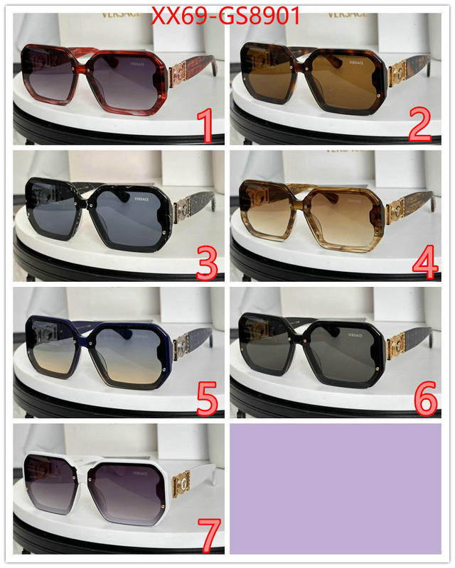 Glasses-Versace sell online luxury designer ID: GS8901 $: 69USD
