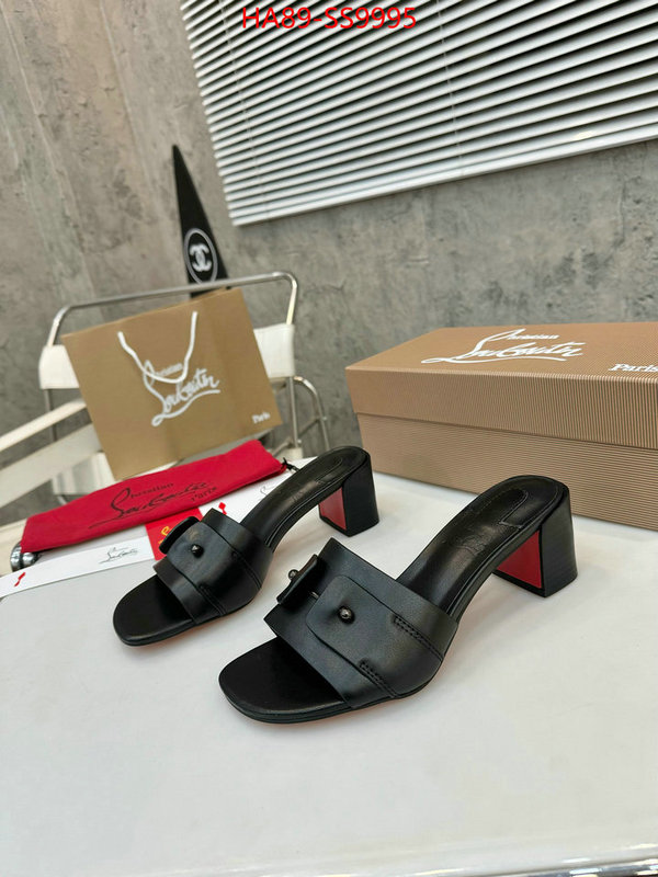 Women Shoes-Christian Louboutin top 1:1 replica ID: SS9995 $: 89USD