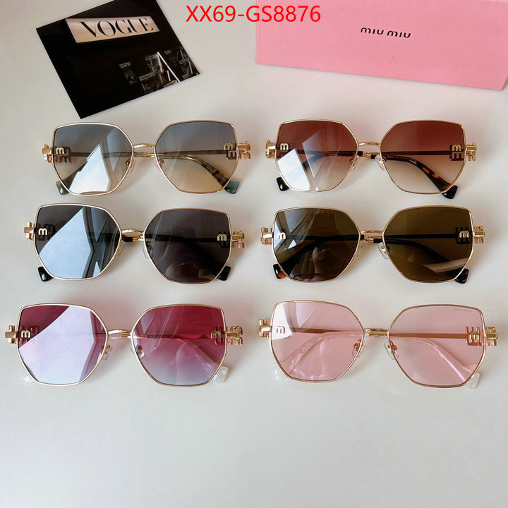 Glasses-Miu Miu the quality replica ID: GS8876 $: 69USD