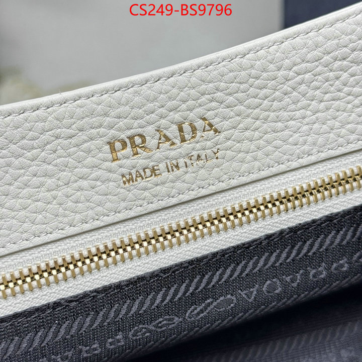 Prada Bags(TOP)-Handbag- 7 star quality designer replica ID: BS9796 $: 249USD,